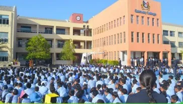 group of girls in awareness seminar