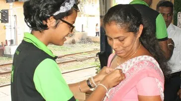 group of girls in awareness seminar